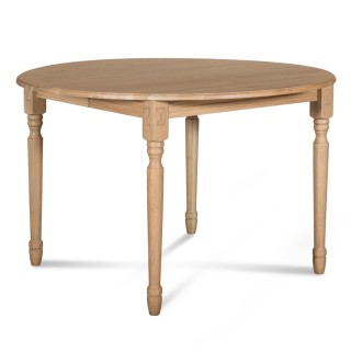 table ronde extensible Victoria + 4 chaises Matilda - Hellin