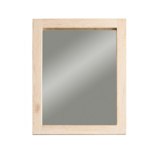 Miroir de salle de bain en chêne blanchi verone