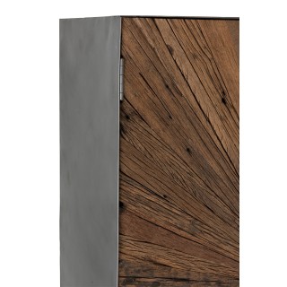 Armoire Bar en bois sur pieds métal - Hellin