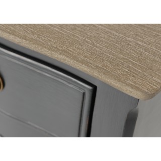 Table de nuit baroque en bois - Hellin