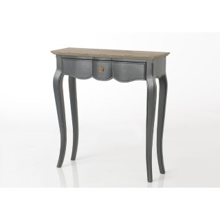 Console baroque en bois - 1 tiroir - Hellin