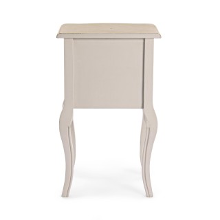 Table de nuit 2 tiroirs en bois - HELLIN