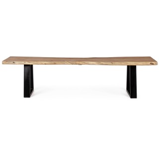 Banc en bois et métal Connemara - Hellin