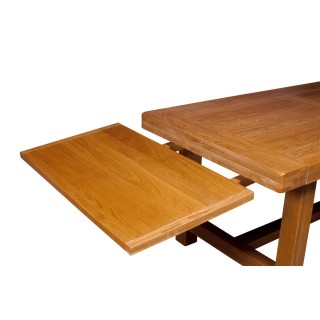 Lot de 2 Allonges pour table en chêne massif - Hellin