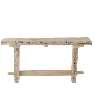Console en bois recycle brut l150 utah