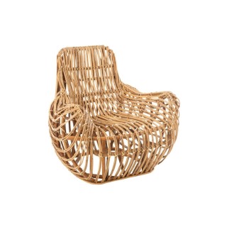 Fauteuil en rotin naturel lotus
