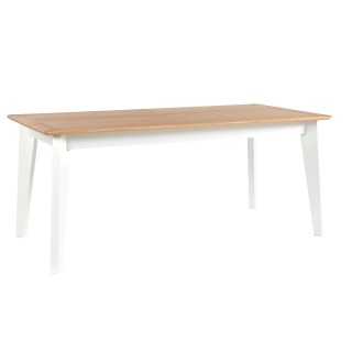 Table à manger rectangulaire extensible : 8 à 12 pers | Hellin