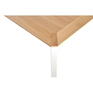 Table à manger rectangulaire extensible : 8 à 12 pers | Hellin