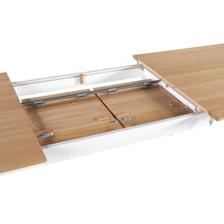 Table à manger rectangulaire extensible : 8 à 12 pers | Hellin
