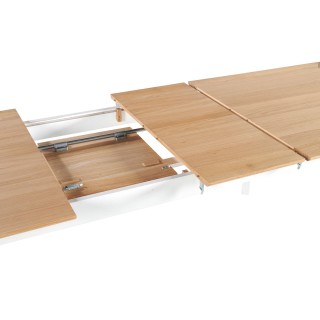Table à manger rectangulaire extensible : 8 à 12 pers | Hellin