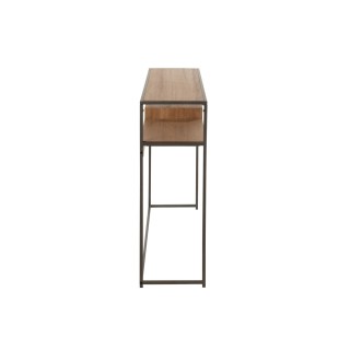 Console design en bois et métal avec 1 tiroir ESTER - HELLIN