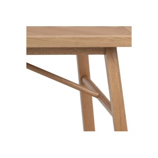 Table à manger rectangulaire en chêne L200 de style scandinave WALY - HELLIN