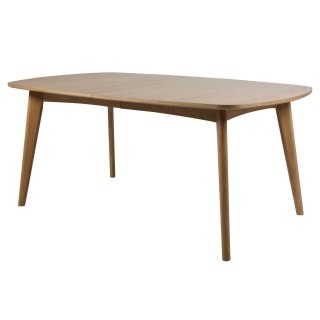 Table à manger ovale de style scandinave : 8 personnes | Hellin