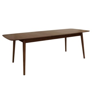 Table à manger en bois extensible L180/219 MOANA - HELLIN