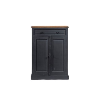 Buffet parisien en bois 2 portes 1 tiroir dalila