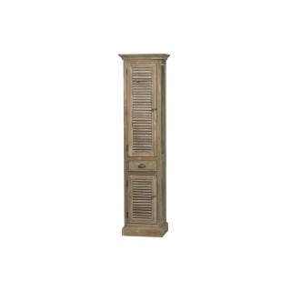 Colonne de salle de bain en bois avec porte en bois gauche hanoi