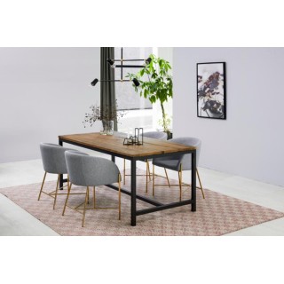 Table en bois naturel - Hellin