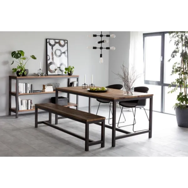 Table en bois naturel - Hellin