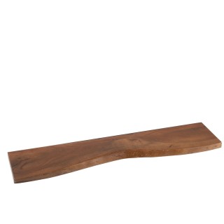 Etagère murale rectangulaire en bois d'acacia L115 (lot de 2) EDGAR - HELLIN