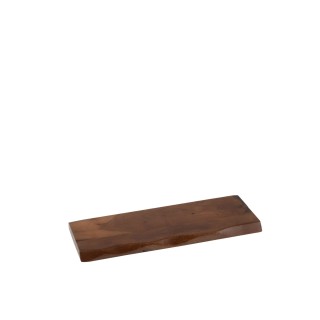 Etagère murale rectangulaire en bois d'acacia L70 (lot de 2) EDGAR - HELLIN