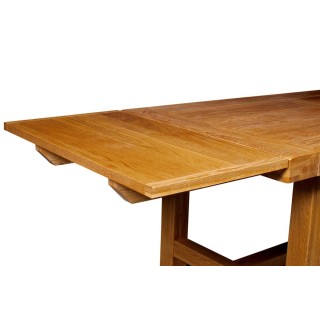 Table rectangulaire extensible / Table de ferme La Bresse | Hellin