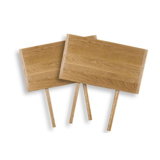 Table de ferme extensible : Chêne clair / 2 allonges | Hellin