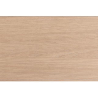Bibliothèque double scandinave en chêne blanchi 4 tablettes BRENDA - HELLIN