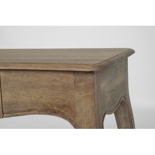 Console classique en bois de manguier 1 tiroir L100 GRACE - HELLIN