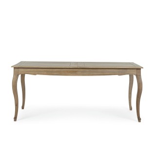 Table a manger rectangulaire extensible en manguier l180225 grace