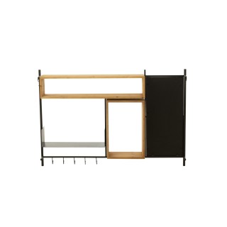 Porte manteau  en  bois et métal - hellin