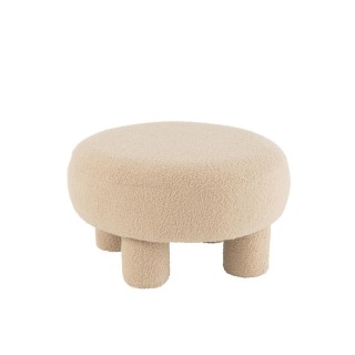 Pouf en velours bear