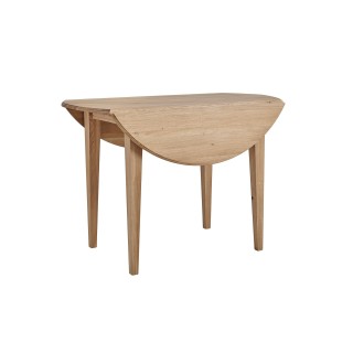 Table a volet ronde d105 cm victoria