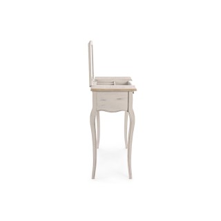Console coiffeuse en bois avec miroir et rangements GARANCE - HELLIN