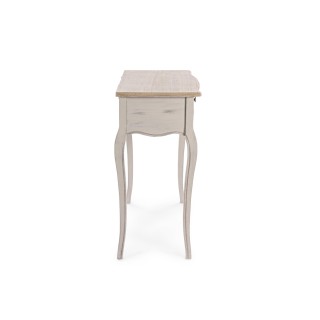 Console coiffeuse en bois avec miroir et rangements GARANCE - HELLIN