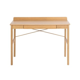 Bureau scandinave en bois avec tiroir l110 paco