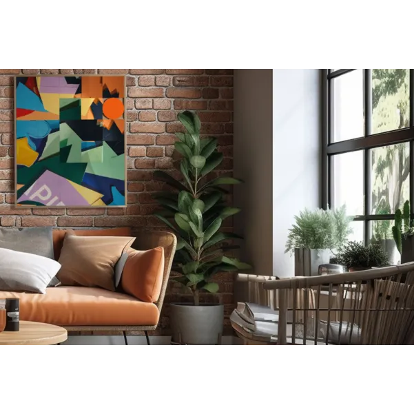 Tableau en bois taquin Street Art  78 x 93  PAPER - HELLIN