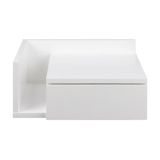 Table de chevet suspendu 1 tiroir 1 niche hansa
