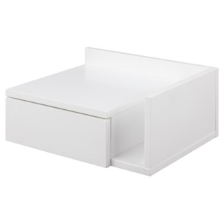 Table de chevet suspendu 1 tiroir 1 niche HANSA - HELLIN