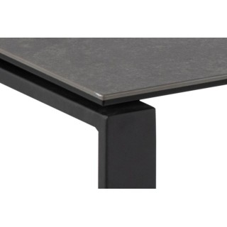 Table basse rectangulaire en céramique et métal (set de 2) KATHY - HELLIn