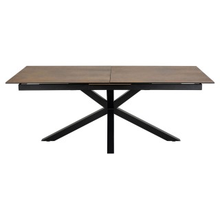 Table de salle à manger rectangulaire en céramique L200/240 NEIVA - HELLIN