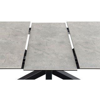 Table de salle à manger rectangulaire extensible en céramique L168/210 NEIVA - HELLIN