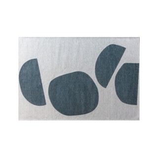 Tapis rectangulaire en coton formes geometriques 200x290 myley