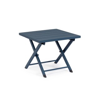 Table basse pliante de jardin en aluminium l44 cabourg