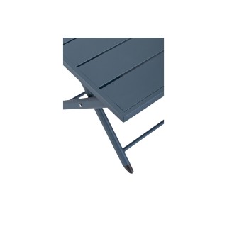 Table basse carrée de jardin pliante en métal L44 CABOURG - HELLIN