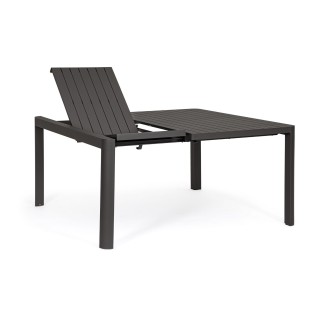 Table de jardin  carrée extensible en métal L97/149 AVIGNON - HELLIN