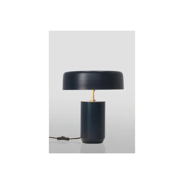Luminaire à poser en métal bleu nuit de 35 cm de hauteur BRUNE - HELLIN