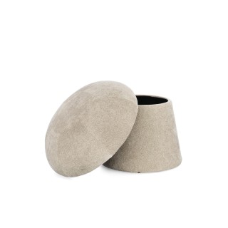 Pouf de rangement en tissu hauteur 45cm CHUPS - HELLIN