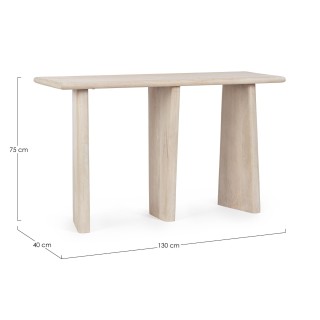 Console au piétement asymétrique L130 JUAREZ - HELLIN