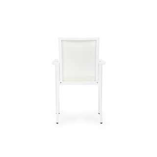 Table de jardin extensible 180/240 et 8 chaises empilables AVIGNON - HELLIN
