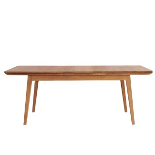 Table à manger extensible en bois massif bronze L160/240 MALLET - HELLIN